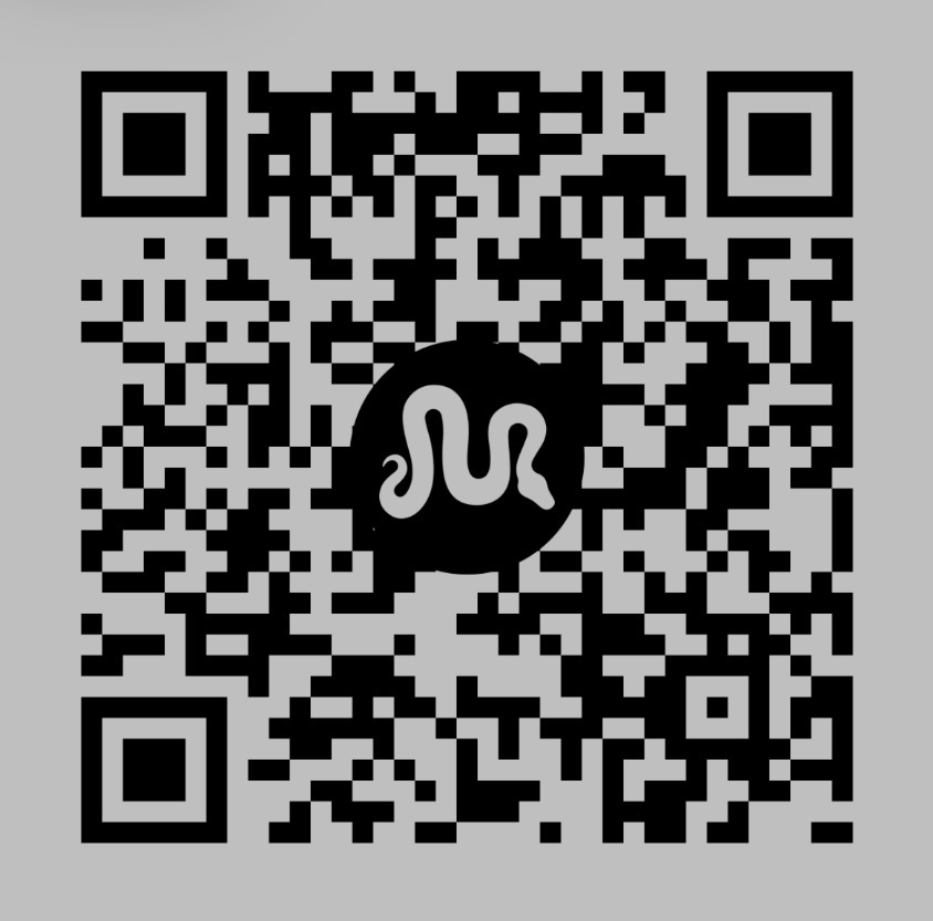QR code linking to Bayou Born on MorphMarket